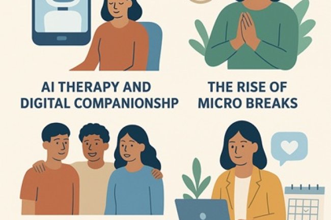 Top 5 Mental Health Trends to Watch in 2025: AI Therapy, Balance & Self-Care
