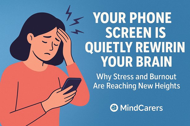 Your Phone Screen Is Quietly Rewiring Your Brain: Why Stress and Burnout Are Reaching New Heights